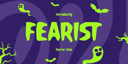 Fearist Font Poster 1