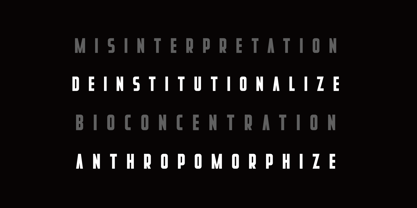 Rebellion Font Poster 4