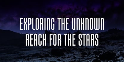 Longslimar Font Poster 3