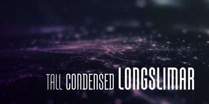 Longslimar Font Poster 1