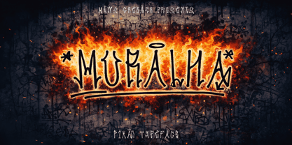 Muralha Font Poster 1