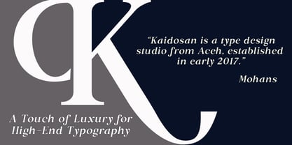 Kachiba Font Poster 13