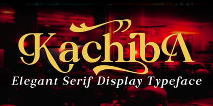 Kachiba Font Poster 1