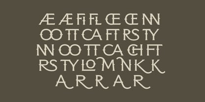 Bufalo Chotten Font Poster 13