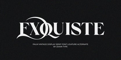 Palm Vintage Font Poster 7