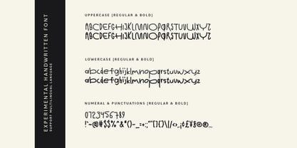 Storke Font Poster 8