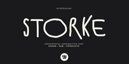 Storke Font Poster 1