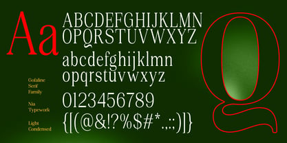 Gofaline Font Poster 8