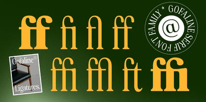 Gofaline Font Poster 5