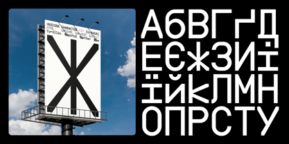 Boodowa Mono Font Poster 12