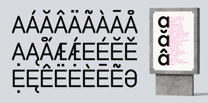 Boodowa Mono Font Poster 15