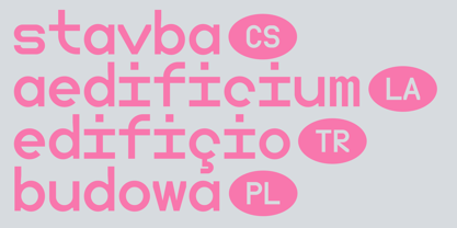 Boodowa Mono Font Poster 9