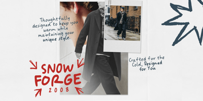 Journal Book Font Poster 3