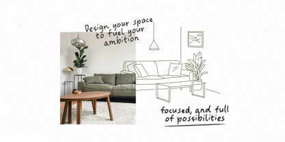 Journal Book Font Poster 4