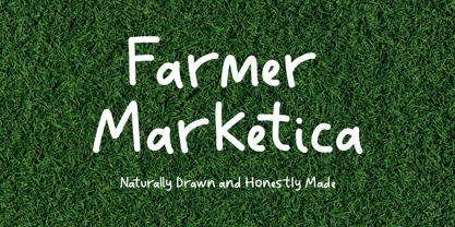 Farmer Marketica Font Poster 1
