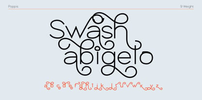 Poppis Font Poster 11