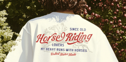 Mountains Range Font Poster 4