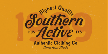 Mountains Range Font Poster 8