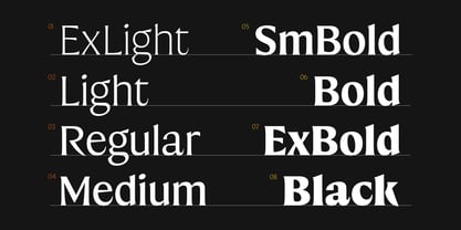 Preztik Font Poster 2
