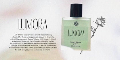 Bloomic Font Poster 6