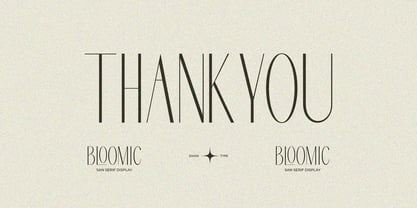 Bloomic Font Poster 10