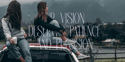 Bloomic Font Poster 5