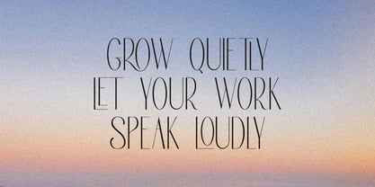 Bloomic Font Poster 8