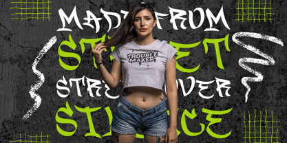Brush Vandal Font Poster 2