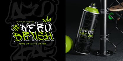 Brush Vandal Font Poster 3