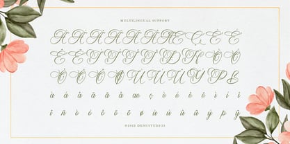 Harvintelis Font Poster 11