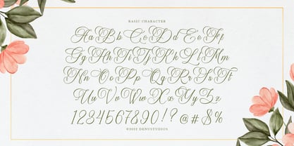 Harvintelis Font Poster 10