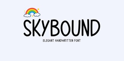 Skybound Font Poster 1