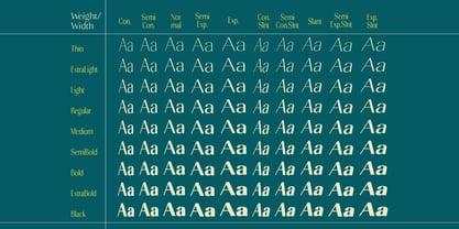 Gergion Font Poster 12