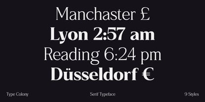 Soyora Font Poster 7