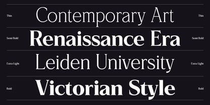 Soyora Font Poster 4