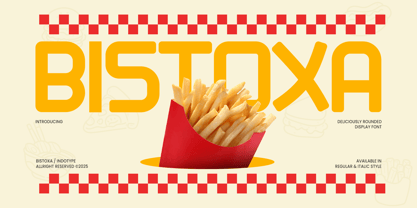 IT Bistoxa Font Poster 1