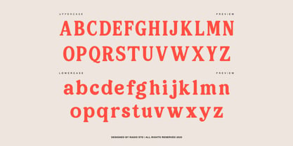 Pavalo Font Poster 2