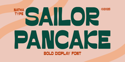 Sailor Pancake Font Poster 1