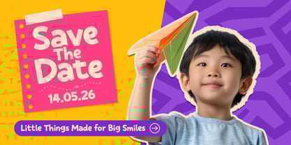 Chadle Font Poster 3