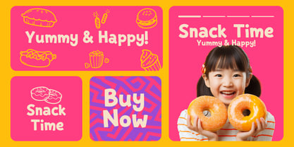 Chadle Font Poster 8