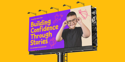 Chadle Font Poster 9