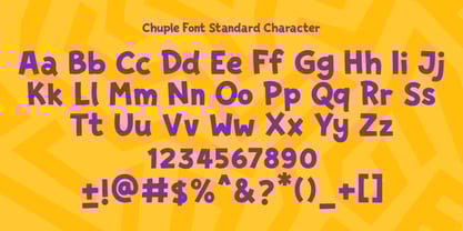 Chadle Font Poster 10