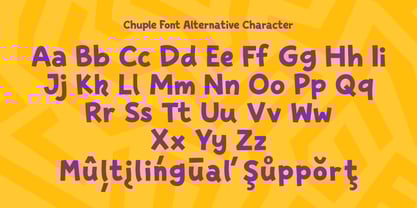 Chadle Font Poster 11