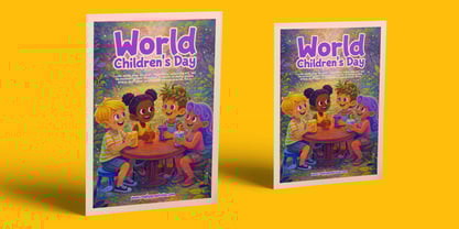 Chadle Font Poster 7