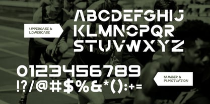 Zacth Font Poster 2