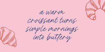 Buttery Font Poster 4