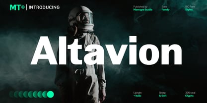Altavion Font Poster 1