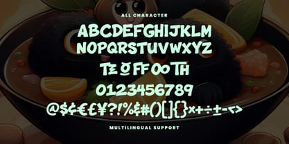 MC Thont Terus Font Poster 6