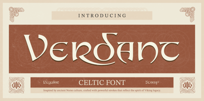 Verdant Font Poster 1