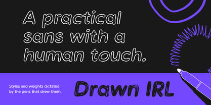 Workprint Font Poster 4
